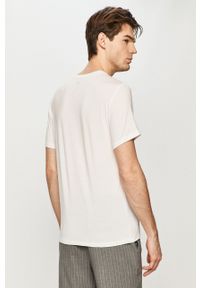 Ted Baker - T-shirt (2-pack). Okazja: na co dzień. Kolor: biały. Materiał: dzianina. Wzór: gładki. Styl: casual #3