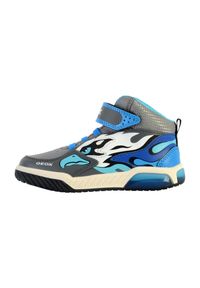 Geox - Buty GEOX J BAYONYC B. Czarny. Kolor: niebieski. Materiał: syntetyk, tkanina. Sport: turystyka piesza
