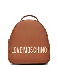 Love Moschino - LOVE MOSCHINO Plecak JC4197PP1LKD0208 Brązowy. Kolor: brązowy. Materiał: skóra