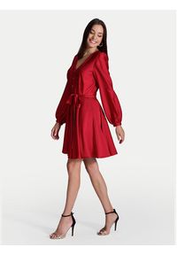 Swing Sukienka koktajlowa 5AI13900 Czerwony Regular Fit. Kolor: czerwony. Materiał: syntetyk. Styl: wizytowy #5