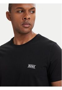 BOSS T-Shirt 50565324 Czarny Regular Fit. Kolor: czarny. Materiał: bawełna #4