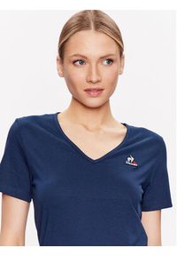 Le Coq Sportif T-Shirt 2310424 Granatowy Regular Fit. Kolor: niebieski. Materiał: bawełna #5