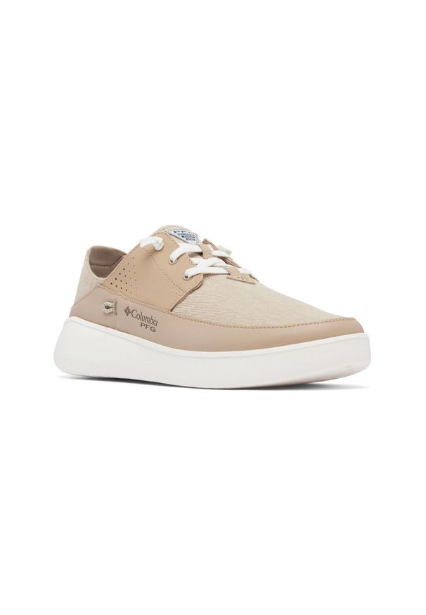 columbia - Buty letnie męskie Columbia Boatside Relaxed Pfg. Kolor: beżowy. Sezon: lato