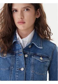 Tommy Jeans Kurtka jeansowa Vivianne DW0DW22489 Niebieski Slim Fit. Kolor: niebieski. Materiał: bawełna #4
