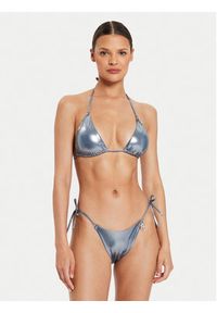 Guess Góra od bikini E4YJ09 KCDG0 Niebieski. Kolor: niebieski. Materiał: syntetyk