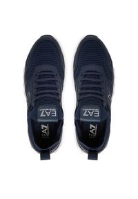 EA7 Emporio Armani Sneakersy X8X175 XK380 U060 Granatowy. Kolor: niebieski. Materiał: materiał #3