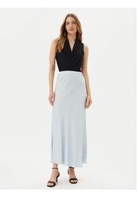 ViCOLO Spódnica maxi Gonna TD0472 Niebieski Slim Fit. Kolor: niebieski. Materiał: wiskoza #3