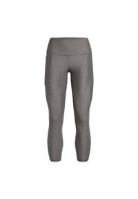 Damskie legginsy z wysokim stanem Under Armour HeatGear. Stan: podwyższony. Kolor: szary. Sport: fitness #1