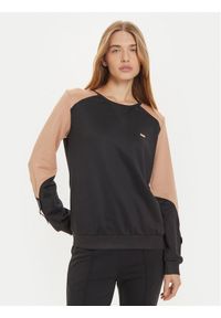 Liu Jo Sport Bluza TF4149 F0778 Czarny Regular Fit. Kolor: czarny. Materiał: bawełna, syntetyk. Styl: sportowy #1