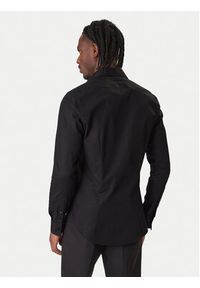 Calvin Klein Koszula LV019EU006 Czarny Slim Fit. Kolor: czarny. Materiał: bawełna #2