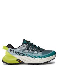 Merrell Buty do biegania Agility Peak 4 J036990 Zielony. Kolor: zielony. Materiał: materiał