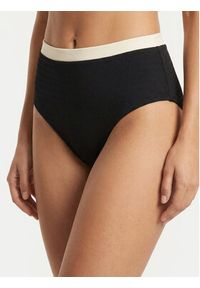 Seafolly Dół od bikini Band Wave 40775-305 Czarny. Kolor: czarny. Materiał: syntetyk #2