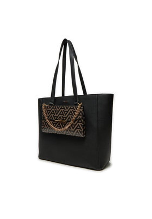 Aldo Torebka Saryah 13901633 Czarny. Kolor: czarny. Materiał: skórzane