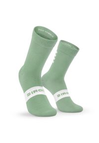 SIROKO - Skarpetki rowerowe Kolarstwo Siroko S1 Olive Sa Calobra. Kolor: zielony. Materiał: nylon. Sport: kolarstwo