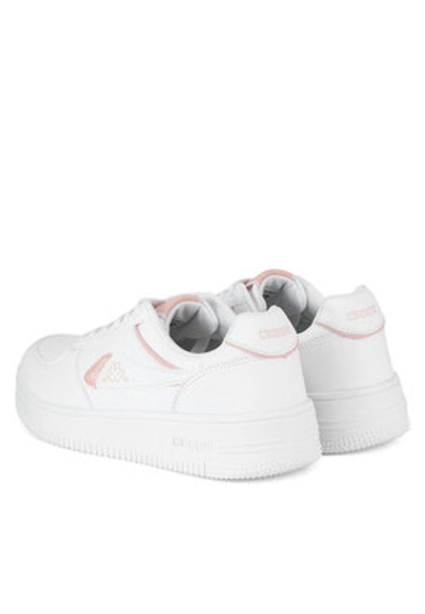 Kappa Sneakersy VSKA004 Biały. Kolor: biały. Materiał: skóra