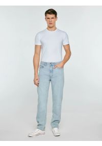 Big-Star - Jeansy męskie loose niebieskie Zack 185. Okazja: na co dzień. Stan: podwyższony. Kolor: niebieski. Styl: casual, vintage, klasyczny #2