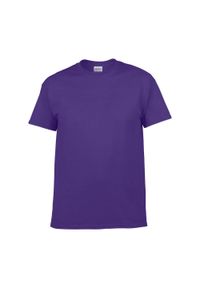 GILDAN - Ciężka Bawełniana Koszulka Z Krótkim Rękawem Dla Dorosłych Unisex. Kolor: czerwony, wielokolorowy, różowy. Materiał: bawełna. Długość rękawa: krótki rękaw. Długość: krótkie