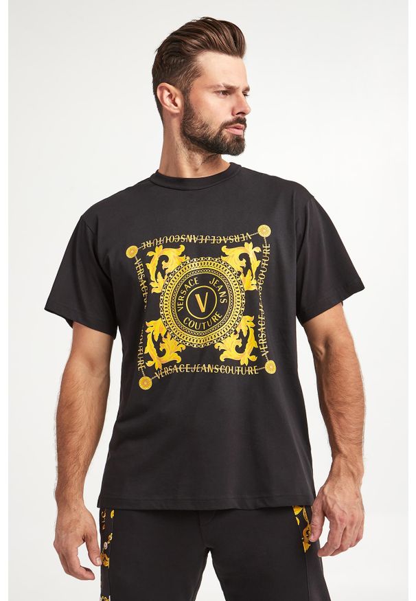 Versace Jeans Couture - T-shirt męski VERSACE JEANS COUTURE