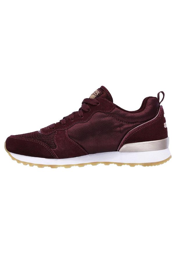 skechers - Buty do chodzenia damskie Skechers OG 85. Zapięcie: sznurówki. Kolor: czerwony. Materiał: materiał, syntetyk, tkanina. Szerokość cholewki: normalna. Sport: turystyka piesza