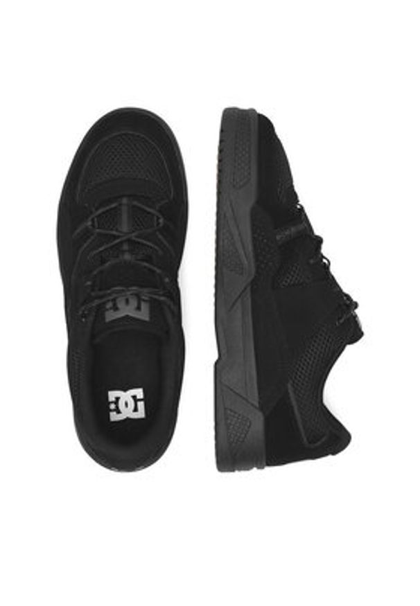 DC Shoes Sneakersy CONSTRUCT ADYS100822-3BK Czarny. Kolor: czarny. Materiał: skóra