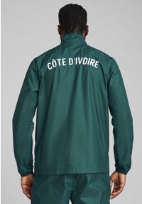 Puma - Kurtka dresowa Prematch Côte d'Ivoire CAN 2025. Kolor: pomarańczowy, zielony, żółty, wielokolorowy. Materiał: dresówka