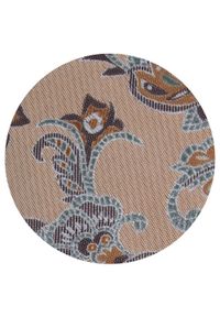 Męski Krawat - Chattier - Jasny Brąz, Wzór w Kwiaty. Kolor: wielokolorowy, brązowy, beżowy. Materiał: tkanina. Wzór: kwiaty. Styl: elegancki, klasyczny, wizytowy #3
