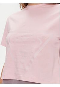 Guess T-Shirt Adele V2YI06 K8HM0 Różowy Regular Fit. Kolor: różowy. Materiał: bawełna #5