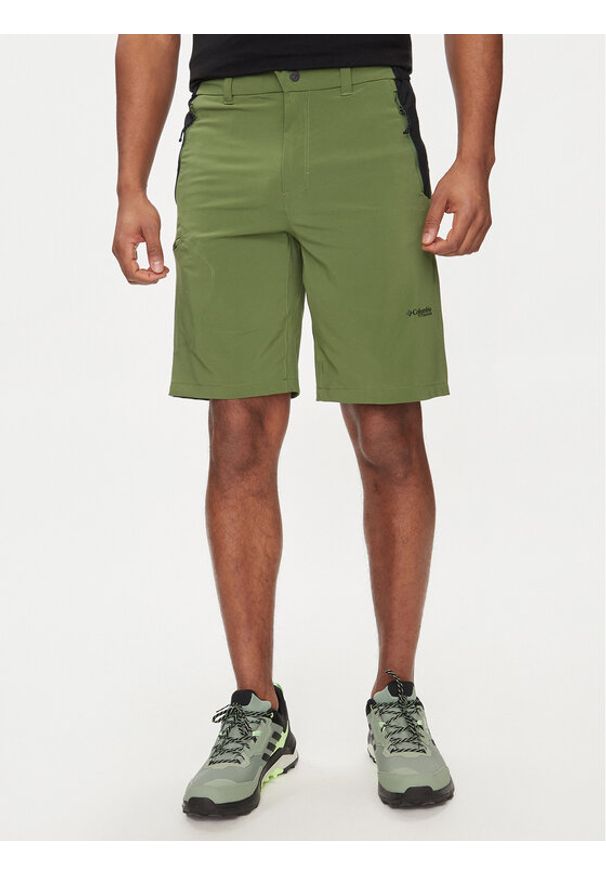 columbia - Columbia Szorty materiałowe Triple Canyon™ Short II 2071973 Zielony Active Fit. Kolor: zielony. Materiał: syntetyk