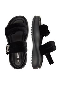 Juicy Couture Sandały WSS21514-01 Czarny. Kolor: czarny. Materiał: materiał #5