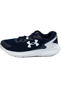 Buty do biegania męskie Under Armour Charged Rogue 3. Kolor: niebieski. Materiał: materiał, syntetyk, tkanina