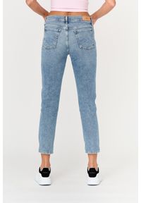 7 FOR ALL MANKIND Niebieskie jeansy JOSEFINA LUXE VINTAGE SELFMADE. Kolor: niebieski. Styl: vintage #6
