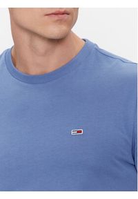 Tommy Jeans T-Shirt Classic DM0DM09598 Niebieski Regular Fit. Kolor: niebieski. Materiał: bawełna #3