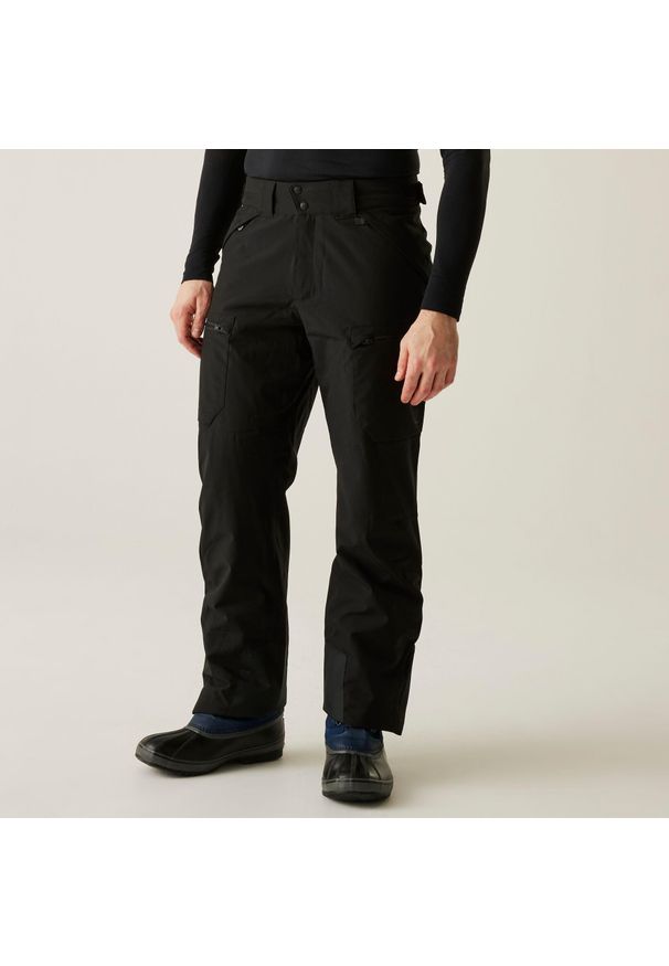 DARE 2B - Spodnie narciarskie męskie z membraną Baseplate II Dare 2b. Kolor: czarny. Materiał: tkanina. Sezon: zima. Sport: narciarstwo