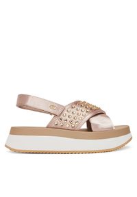 Liu Jo Sandały Dreamy Sandal 02 BA5089 TX001 Różowy. Kolor: różowy. Materiał: materiał