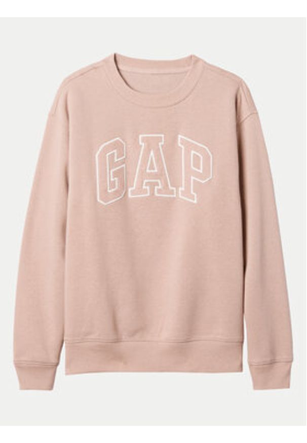 GAP - Gap Bluza 554936-36 Różowy Regular Fit. Kolor: różowy. Materiał: bawełna