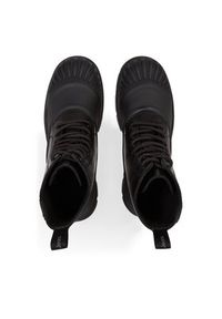 Calvin Klein Jeans Trzewiki Chunky Combat Lace Up Boot YM0YM00814 Czarny. Kolor: czarny