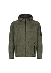 Bluza męska turystyczna CMP 3H60847N. Kolor: zielony. Materiał: polar. Sport: turystyka piesza #1
