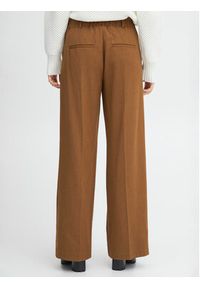 Fransa Spodnie materiałowe 20611709 Brązowy Regular Fit. Kolor: brązowy. Materiał: syntetyk #5