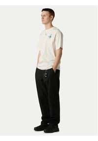 The North Face T-Shirt Powder Days NF0A8E4D Écru Relaxed Fit. Materiał: bawełna #5