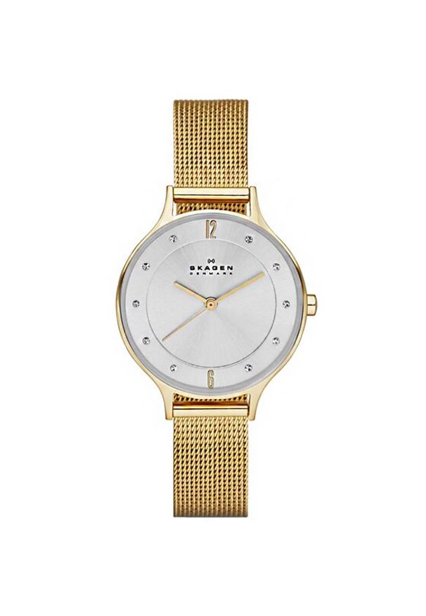 Skagen Zegarek Anita SKW2150 Złoty. Kolor: złoty