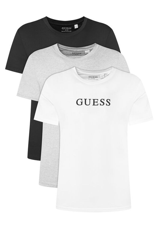 Guess Komplet t-shirtów U6GG04 KCAM1 Kolorowy Regular Fit. Materiał: bawełna. Wzór: kolorowy