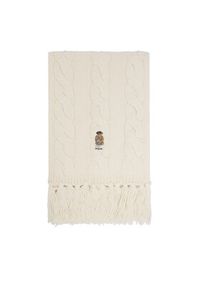Polo Ralph Lauren Szalik 455981434001 Écru. Materiał: wełna