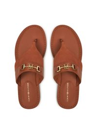 TOMMY HILFIGER - Japonki Tommy Hilfiger. Kolor: brązowy #1