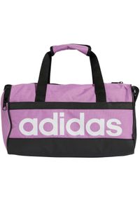 Adidas - Torba adidas Essentials Linear Duffel XS. Kolor: biały, czarny, fioletowy, wielokolorowy #1