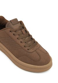 TwinSet - TWINSET Sneakersy 252TGT01E Brązowy. Kolor: brązowy. Materiał: materiał