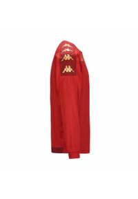 Bluza Kappa Gaverno. Kolor: wielokolorowy, czerwony. Sport: piłka nożna, fitness #2