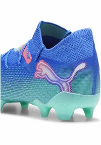 Puma - Damskie buty piłkarskie FUTURE 7 ULTIMATE FG/AG PUMA. Kolor: zielony, niebieski, wielokolorowy. Sport: piłka nożna