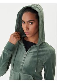 Juicy Couture Bluza Robertson JCAP176 Zielony Slim Fit. Kolor: zielony. Materiał: syntetyk #4