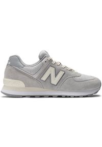 Buty unisex New Balance U574GBG – szare. Okazja: na co dzień. Kolor: szary. Materiał: skóra, guma, zamsz. Szerokość cholewki: normalna. Model: New Balance 574