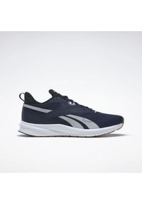 Buty do chodzenia męskie Reebok Runner 4 4E. Zapięcie: sznurówki. Kolor: niebieski, wielokolorowy, różowy. Materiał: materiał. Szerokość cholewki: normalna. Sport: turystyka piesza #1